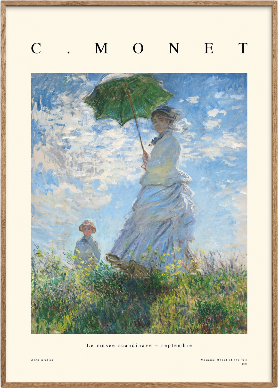 Claude Monet Madame Monet et son Fils